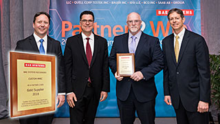BAE Systems Recognizes Custom MMIC as a 2018 'Partner 2 Win' Gold Supplier