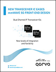 New Transceiver IC Eases mmWave 5G Front End Design